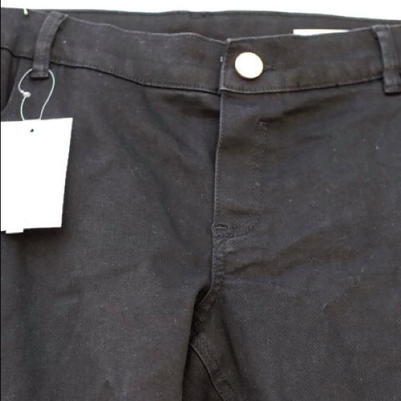 ASOS Maternity Denim Pants Ripped Bottom - Picture 2 of 5